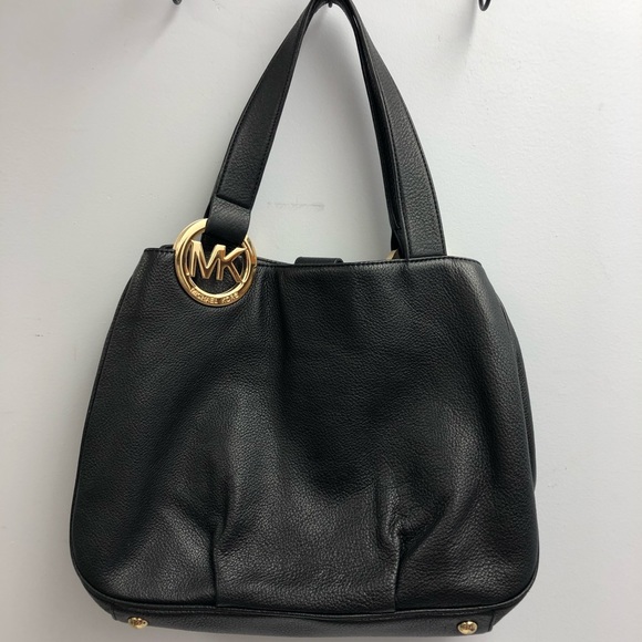 Michael kors handbag beautiful black soft leather - Picture 8 of 8